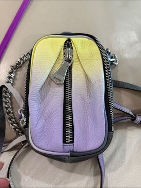 Aimee Kestenberg Gradient Yellow to Lavender Crossbody Bag